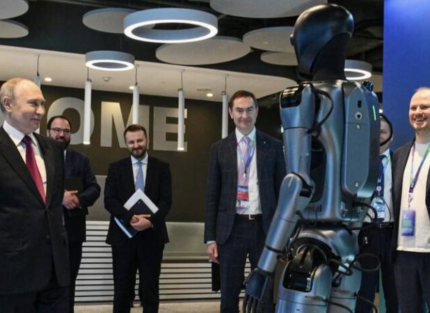 پوتین خواستار تشکیل کارگروه ملی هوش مصنوعی شد