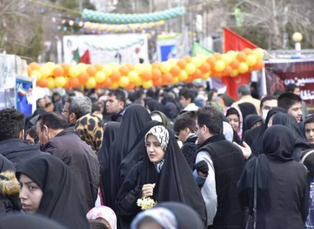 برگزاری جشن بزرگ نیمه شعبان در خیابان سلمان فارسی اهواز