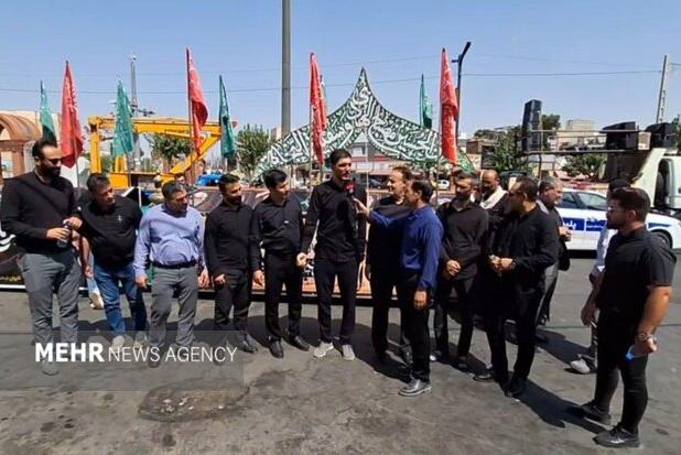جاماندگان اربعین در گلستان نابودی رژیم صهیونی را فریاد زدند