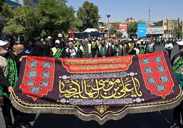 شهر اراک در سوگ شهادت جانسوز هشتمین اختر تابناک امامت و ولایت