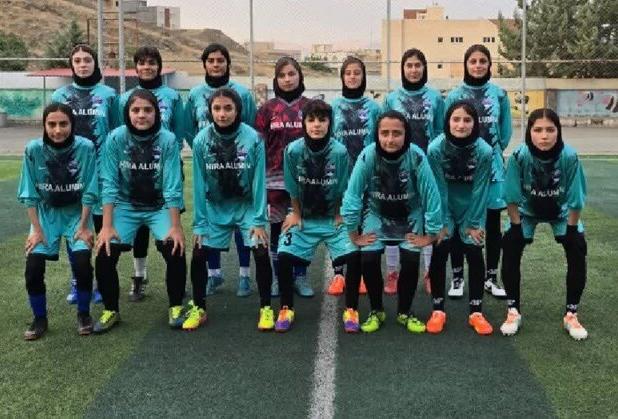 حضور تیم فوتبال بانوان کردستان در لیگ نوجوانان باشگاه‌های کشور