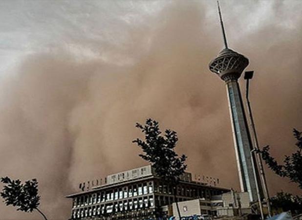 هشدار؛ وزش باد شدید تا ساعاتی دیگر در تهران