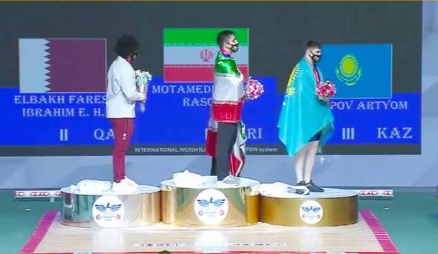 رسول معتمدی قهرمان دسته 102 کیلوگرم آسیا شد