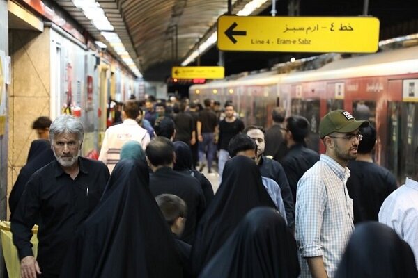 ایستگاه‌های شلوغ مترو را در خلوت‌ترین ماه سال بشناسید