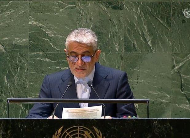 انتقاد شدید نماینده ایران در سازمان ملل از سکوت غرب