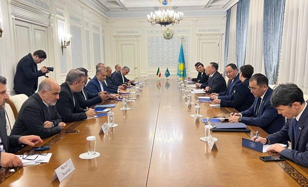 وزیر خارجه قزاقستان در دیدار با امیرعبداللهیان: ایران یکی از ستون‌های جهان اسلام است