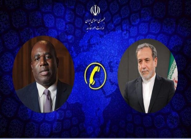 بررسی تجاوز رژیم صهیونیستی در گفتگوی وزرای خارجه ایران و انگلستان