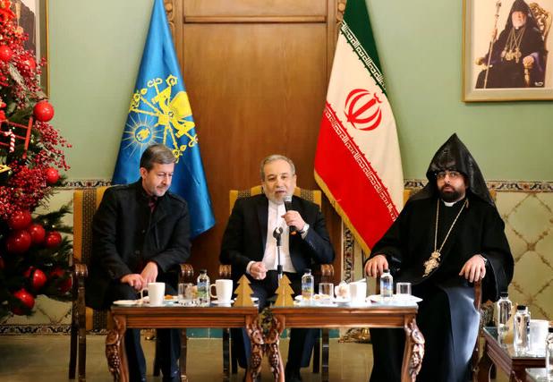 وزیر امور خارجه: همزیستی ارامنه و مسلمانان در ایران الگویی مثال‌زدنی است