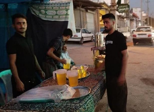 حضور پرشور عشایر ایل ذوله در خدمت‌رسانی به زائران اربعین بابرپایی موکب