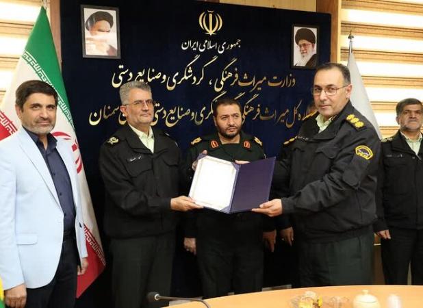 سید محمود هاشمیان فرمانده یگان حفاظت میراث فرهنگی استان سمنان شد