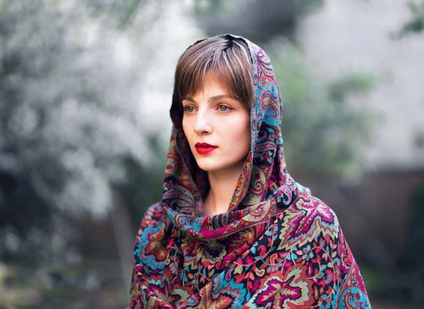 شیرین تاسیان در یک شمایل خاص ظاهر شد