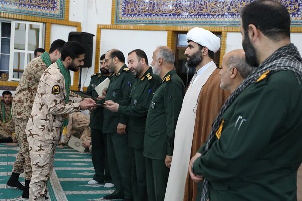 تجلیل از سربازان سادات سپاه قدس گیلان به مناسبت عید غدیر خم