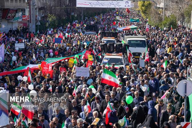 تقدیر از حضور پرشور مردم گلستان در راهپیمایی ۲۲ بهمن