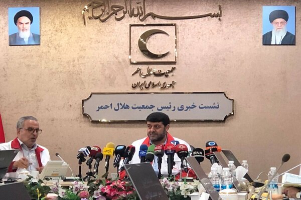 نشست خبری صد و سومین سالگرد تأسیس جمعیت هلال احمر