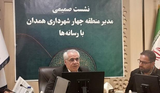 ۲۳ هزار تن آسفالت‌ریزی در منطقه ۴ همدان