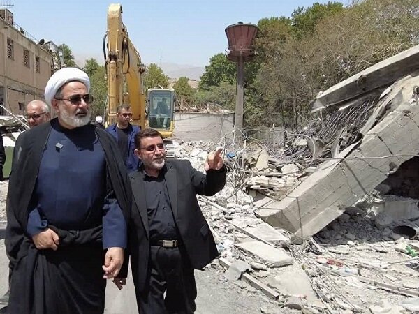 بازدید رئیس سازمان قضایی نیروهای مسلح کل کشور از زندان اوین