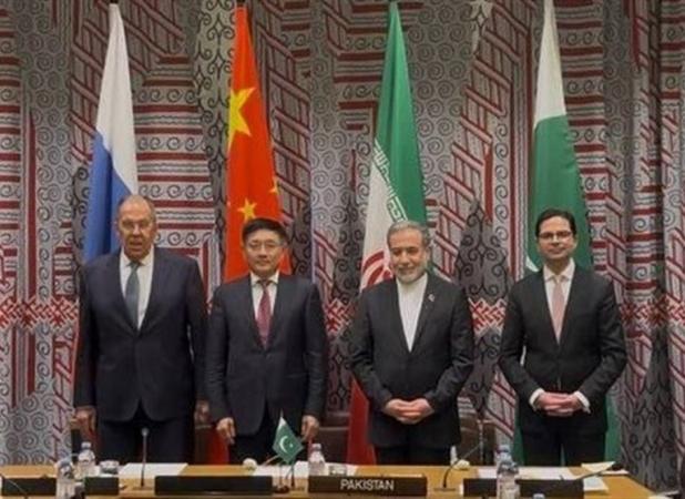 بیانیه مشترک نشست چهارجانبه وزرای امور خارجه چین، ایران، پاکستان و روسیه درباره افغانستان