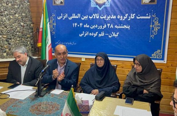 حال تالاب انزلی نسبت به ۷ سال گذشته وخیم‌تر شده است