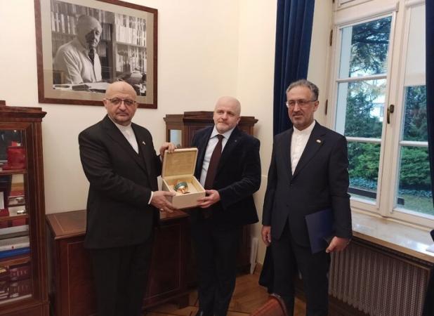 دیدار مدیرکل مدیترانه وزارتخارجه با رئیس کمیسیون مجلس نمایندگان لهستان