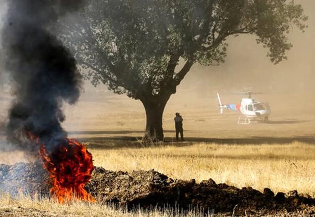 اطفای حریق ۲۲۶ هکتار از مناطق تحت مدیریت محیط‌زیست آذربایجان‌غربی