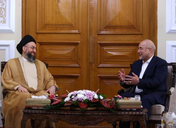 دیدار سید عمار حکیم با قالیباف