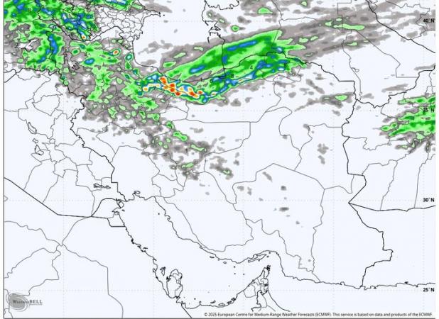هواشناسی ایران ۶ خرداد؛ وقوع رگبار و رعدوبرق در برخی استان‌ها