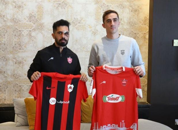 دیدار بازیکن بلژیکی و قائم مقام الریان با کاپیتان پرسپولیس