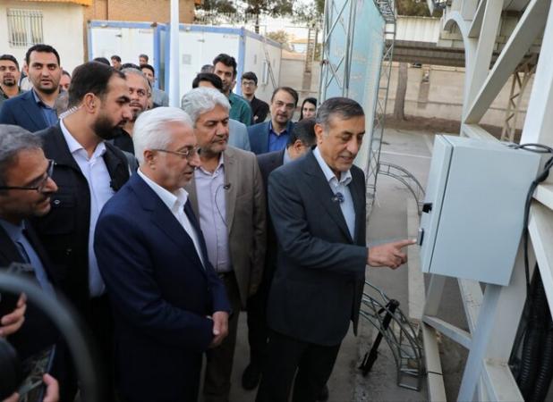 نیروگاه‌های خورشیدی ۱۴ دستگاه اجرایی خراسان شمالی افتتاح شد