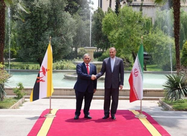 دیدار وزیر خارجه برونئی دارالسلام با امیرعبداللهیان