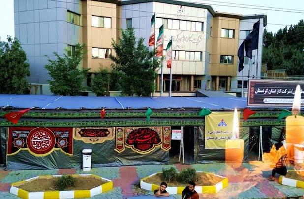 برپایی موکب پیامبر اعظم (ص) کردستان برای خدمت‌رسانی به زائران اربعین