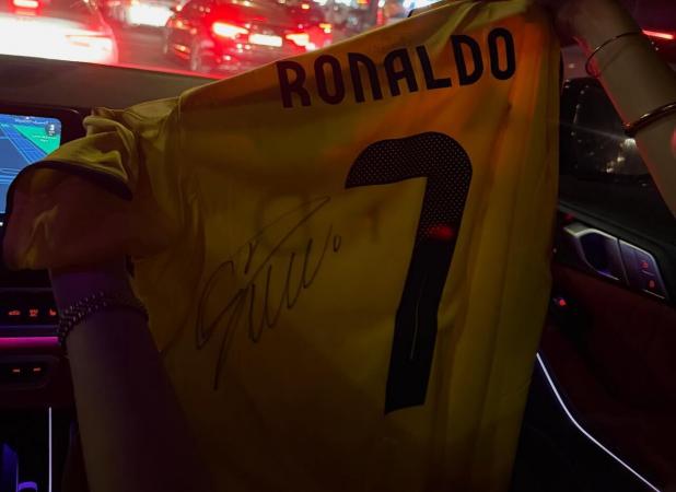 هدیه ویژه رونالدو به شیدا خانم، همسر مورایس