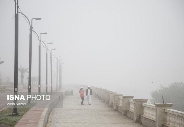 هشدار «نارنجی» مه و کاهش دید در خوزستان
