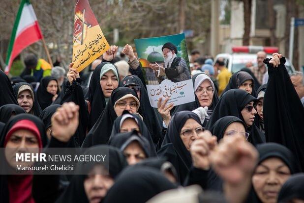 راهپیمایی باشکوه روز جهانی قدس در حصارخروان