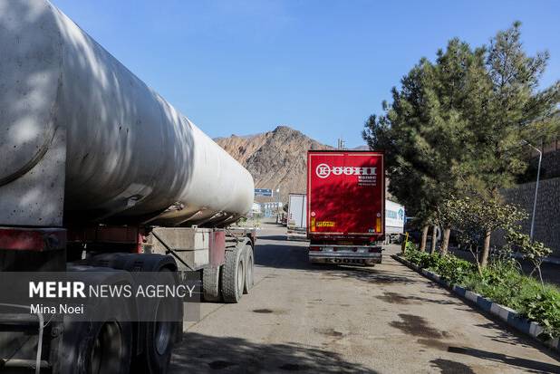 نخستین محموله ترانزیتی از مرز چذابه عبور کرد