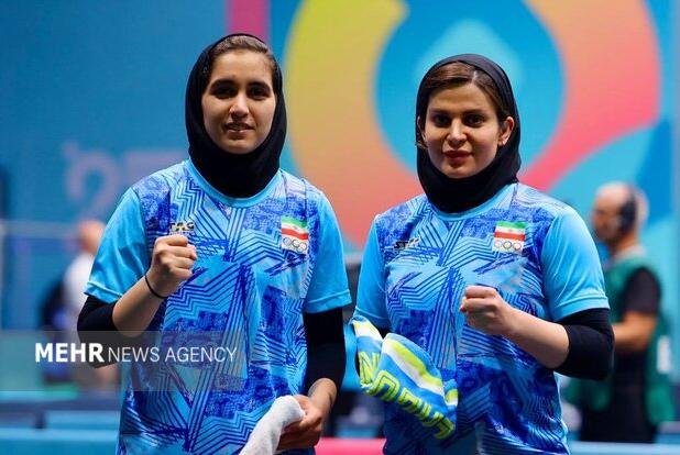صعود بانوان تنیس روی میز ایران به نیمه نهایی/ مدال برنز قطعی شد