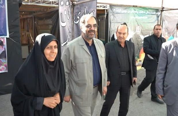 بازدید میدانی مسئولان از موکب‌های پذیرایی و اسکان زائران در محور مشهد