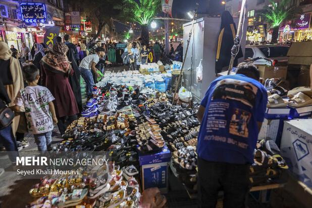 ساماندهی بساط‌گستران از میدان ولی عصر(عج) تا متروی ایستگاه جهاد
