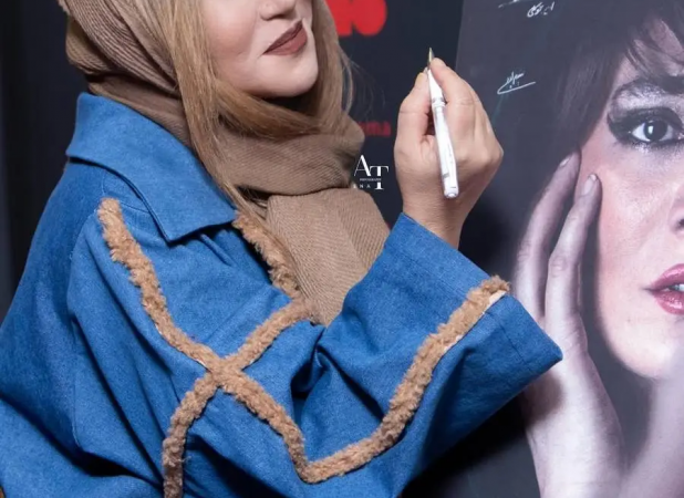 تیپ چشم‌نواز «نسیم ادبی» در یک اکران خاص