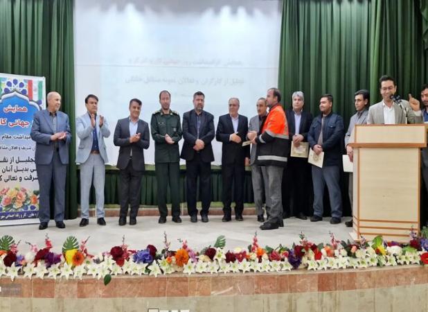 فعالان عرصه کارگری در اهر تجلیل شدند