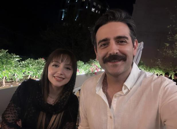 عکس مشترک و مشکوک نازنین بیاتی و امیرحسین آرمان