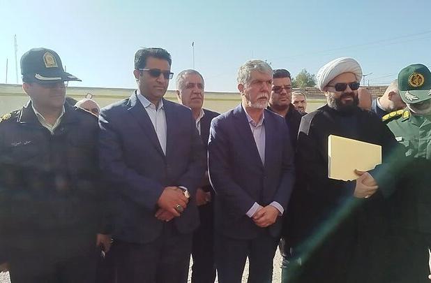 ورود وزیر فرهنگ و ارشاد اسلامی به شهرستان بردسکن