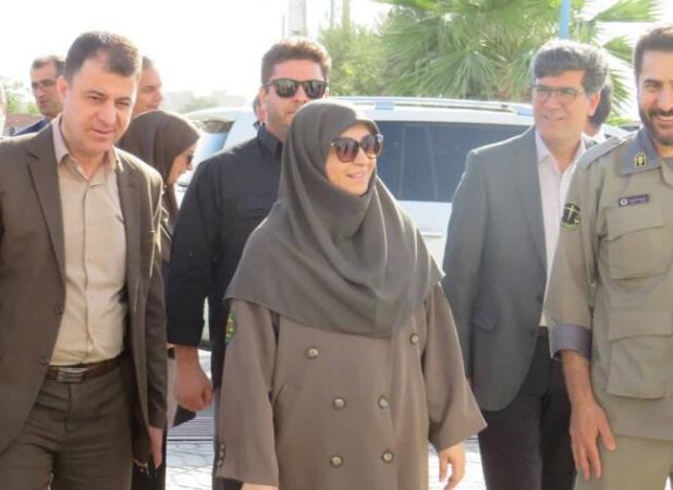 انصاری از پروژه فنس کشی کوریدور یوزپلنگ بازدید کرد