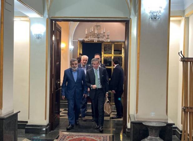 اولین تصاویر از رافائل گروسی در تهران