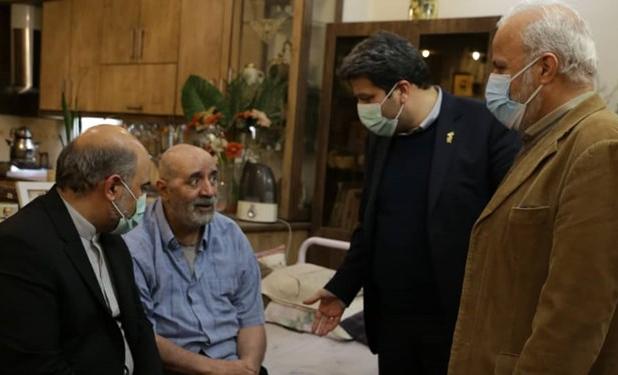 عیادت رئیس سازمان سینمایی از جمال شورجه 