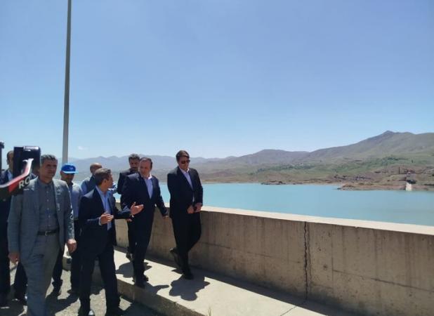 بازدید استاندار قزوین از مجموعه سد طالقان