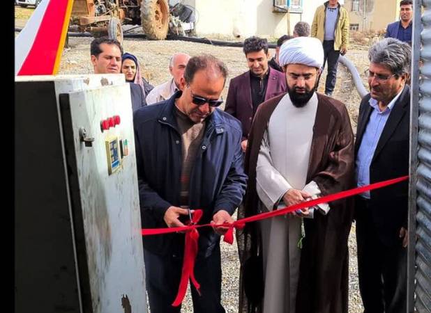 طرح آبیاری بارانی ۶ هکتاری در چگنی افتتاح شد