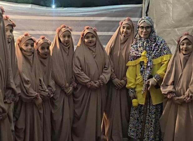 جشن بزرگ خانوادگی «بچه مرشد و ننه نقلی» در کوهسنگی مشهد برگزار شد