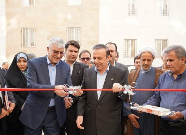 افتتاح پروژه ۱۱۰ واحدی مسکن اقشار کم‌درآمد در مینودر قزوین