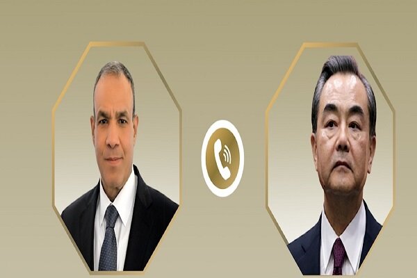 رایزنی تلفنی وزیران خارجه چین و مصر