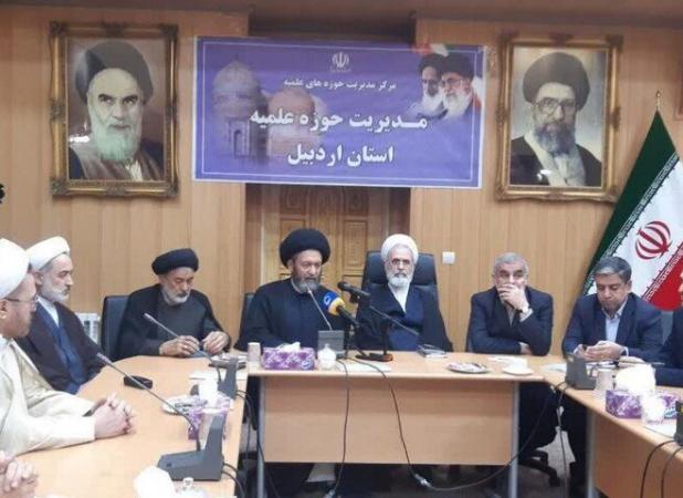 گردهمایی ائمه جمعه اردبیل با رئیس حوزه علمیه کشور در اردبیل برگزار شد
